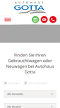 Mobile Screenshot of gotta-automobile.de